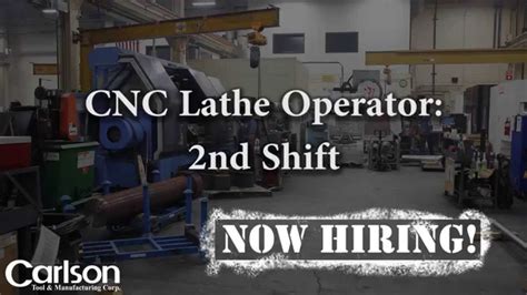 Second Shift CNC Lathe Operator jobs 